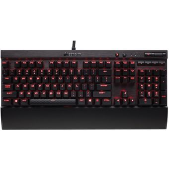 Corsair K70 LUX Mechanical Gaming Keyboard - Red LED - CHERRY MX Brown