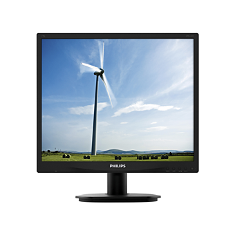 Philips 19" SXGA LED-backlit LCD Monitor, S Line [19S4QAB]
