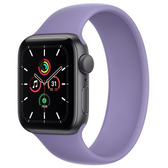 Apple Watch SE 2020 (44mm, GPS + Cellular) - Aluminum Case with Solo Loop