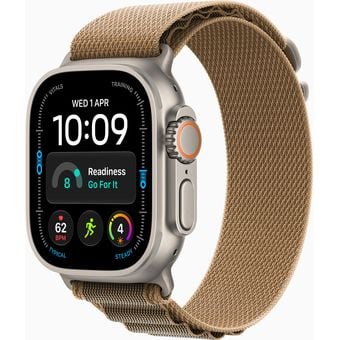 Apple Watch Ultra 4 (49mm, GPS + Cellular) - Titanium Case with Alpine Loop