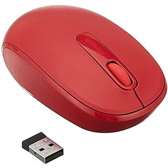 Microsoft Wireless Mobile Mouse 1850 (Flame Red) [U7Z-00035]