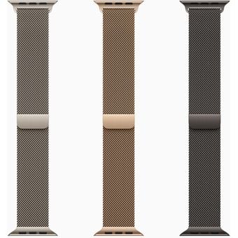 Apple Watch Series 11 (46mm, GPS) - Aluminum Case with Milanese Loop