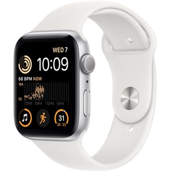 Apple Watch SE 2022 (44mm, GPS) - Aluminum Case with Sport Band