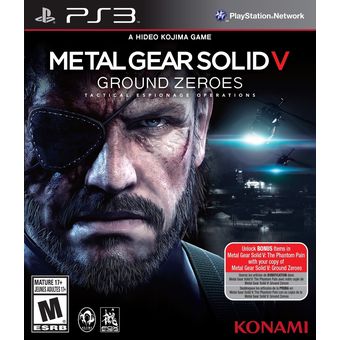 PS3 Metal Gear Solid V: Ground Zeroes (Eng)