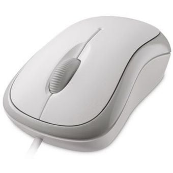 Microsoft Basic Optical Mouse (White) [P58-00066]