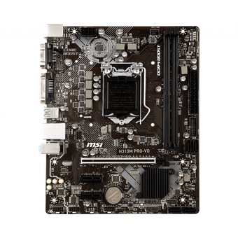 MSI H310M PRO-VD,  mATX motherboard