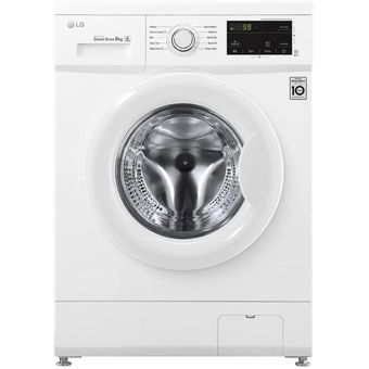 LG 8KG Front Load Washer w/ 6 motion Direct Drive [WD-MD8000WM]