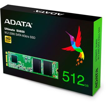 ADATA Ultimate SU650 M.2 2280 SSD, 512GB