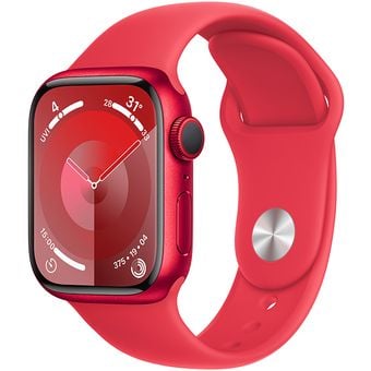 Apple Watch Series 9 (41mm, GPS) - Aluminum Case with Sport Band