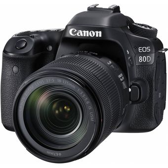 Canon EOS 80D, EF-S 18-135mm IS USM Lens