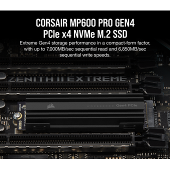 Corsair MP600 PRO 2TB M.2 NVMe PCIe Gen. 4 x4 SSD