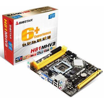 BIOSTAR H81MHV3, mATX motherboard
