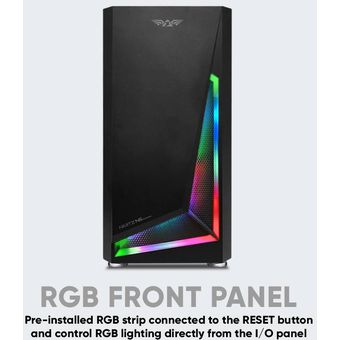 Armaggeddon Nimitz N5 MICRO ATX See-thru Side Panel Gaming PC Case