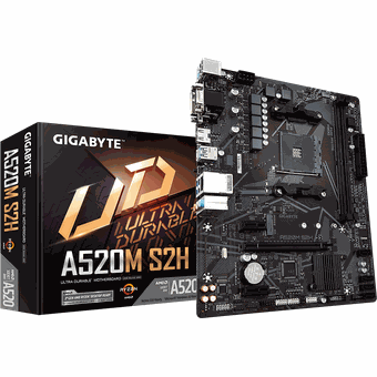 GIGABYTE A520M S2H (rev. 1.x)