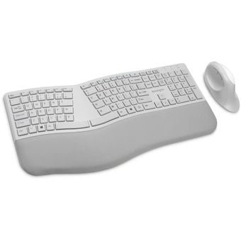 Kensington Pro Fit Ergo Wireless Keyboard and Mouse—Gray [K75407US]