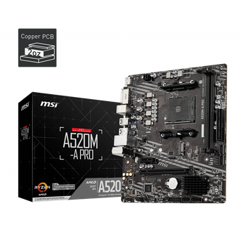 MSI A520M-A PRO Motherboard