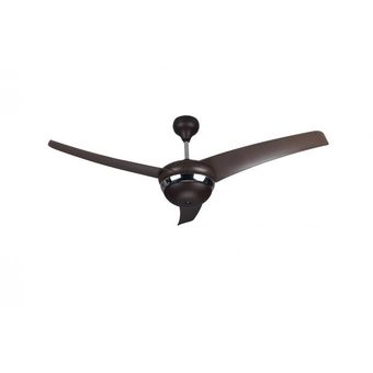 Elmark Dolphin 52" ABS Blade Ceiling Fan, Mocha