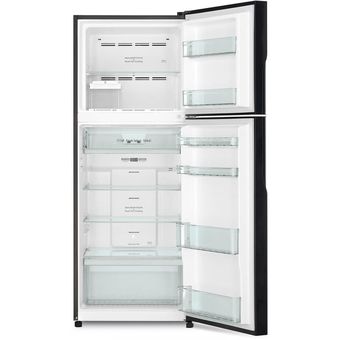 Hitachi 403L Stylish Line Top Mount Freezer Inverter Fridge [R-V460P8M BBK]