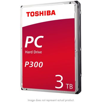 Toshiba P300 Desktop PC 3.5" SATA Hard Drive, 3TB [HDWD130UZSVA]