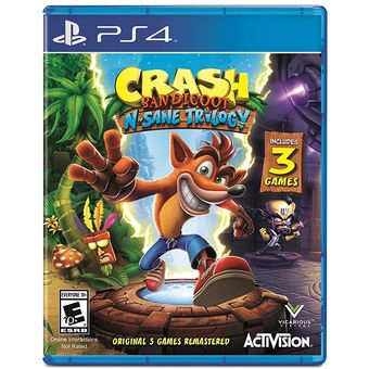 PS4 Crash Bandicoot N. Sane Trilogy