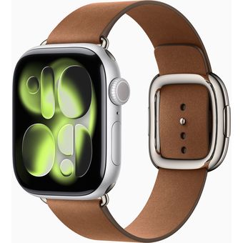 Apple Watch Series 11 (42mm, GPS + Cellular) - Aluminum Case with Modern Buckle