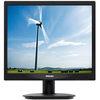 Philips 17" SXGA LCD Monitor, LED Backlight, S Line [17S4LSB/69]