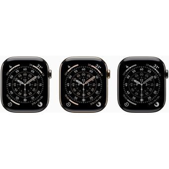 Apple Watch Series 11 (46mm, GPS + Cellular) - Titanium Case with Milanese Loop