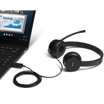 Lenovo 100 Stereo USB Headset