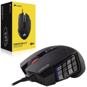 Corsair SCIMITAR RGB ELITE Optical MOBA/MMO Gaming Mouse