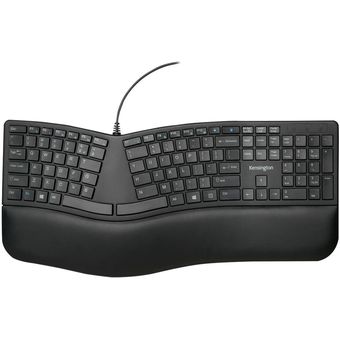 Kensington Pro Fit Ergo Wired Keyboard [K75400US]
