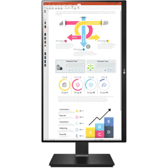 LG 23.8'' QHD IPS Monitor w/ Daisy Chain and USB Type-C [24QP750-B]
