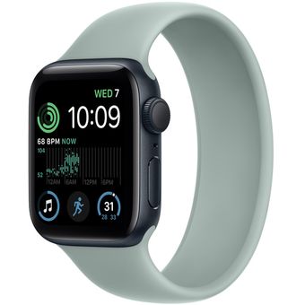 Apple Watch SE 2022 (44mm, GPS) - Midnight Aluminum Case with Solo Loop
