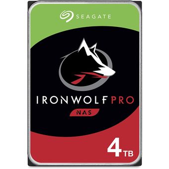 Seagate IronWolf Pro NAS 3.5" Hard Drive, 4TB [ST4000NE001]