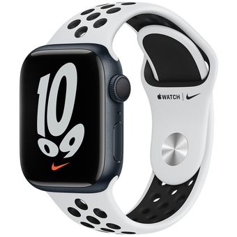 Apple Watch Series 7 (41mm, GPS + Cellular) - Aluminum Case with Nike Sport Band