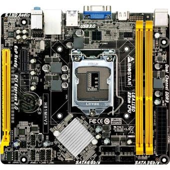 BIOSTAR H81MHV3, mATX motherboard