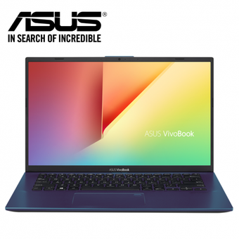 ASUS Vivobook Laptop, 14", R7 3700U, 4GB/512GB [A412D-AEK415T] 