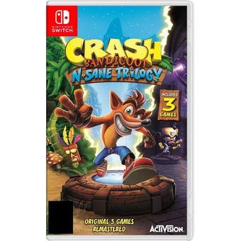 Nintendo Switch Crash Bandicoot N. Sane Trilogy