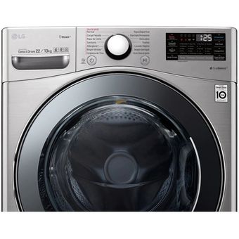 LG 20KG/10KG Front Load Washer Dryer w/ Steam [F2720RVTV]