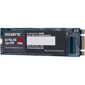 GIGABYTE M.2 PCIe SSD 256GB [GP-GSM2NE8256GNTD]