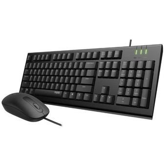 Rapoo X120 Pro Wired Combo Keyboard & Mouse