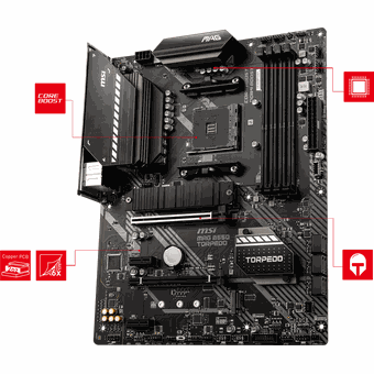 MSI MAG B550 TORPEDO, ATX motherboard