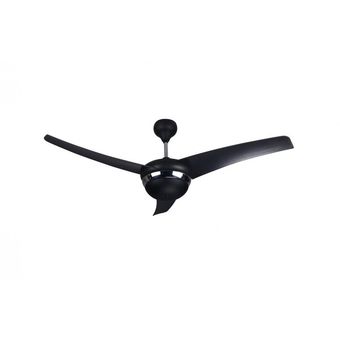 Elmark Dolphin 52" ABS Blade Ceiling Fan, Black