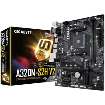 GIGABYTE GA-A320M-S2H V2 (rev. 1.x), m-ATX motherboard