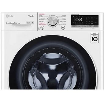 LG 8.5KG/5KG Front Load Washer Dryer w/ AI Direct Drive [FV1285D4W]