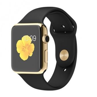 Apple Watch Edition 42mm, 18K Gold Case w/ Black Band
