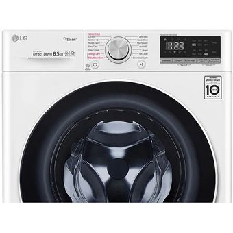 LG 8.5KG Front Load Washer w/ Slim AI Direct Drive [FV1285S4W]