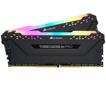 Corsair VENGEANCE RGB Pro DDR4 3200MHZ C16, 32GB (2x16GB), Black