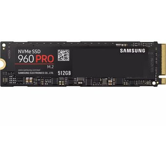 Samsung SSD 960 PRO M.2 NVMe SSD, 512GB