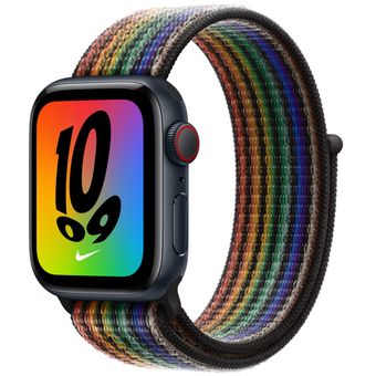 Apple Watch SE 2022 (44mm, GPS + Cellular) - Midnight Aluminum Case with Nike Sport Loop