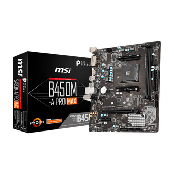MSI B450M-A PRO MAX, mATX motherboard
